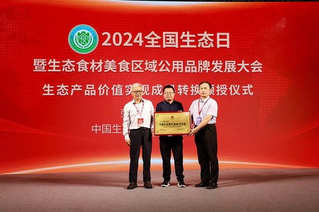 为荣县人民政府授牌。郑杨供图