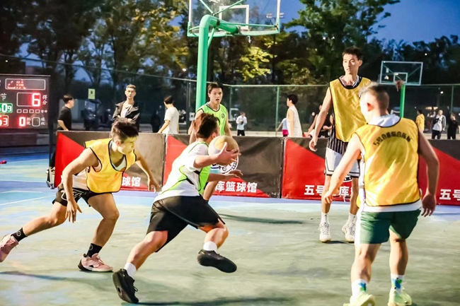 2024幸福双流“篮D有你”3V3街头争霸赛。刘贤虎供图