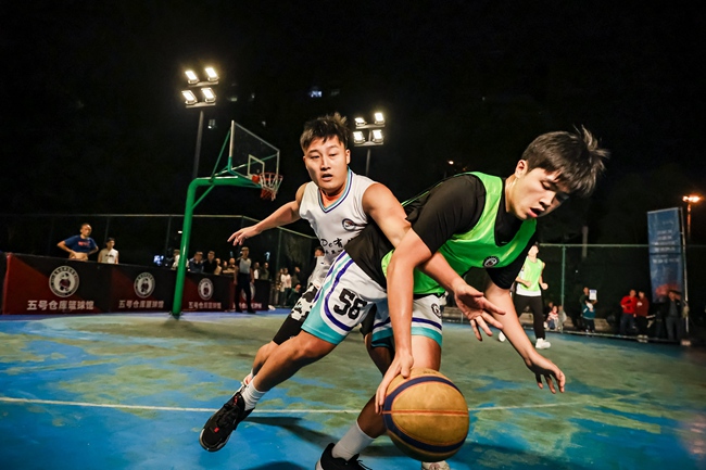 2024幸福双流“篮D有你”3V3街头争霸赛。刘贤虎供图