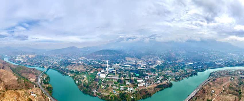 格裡坪省級特色產業園區全景。范星星供圖