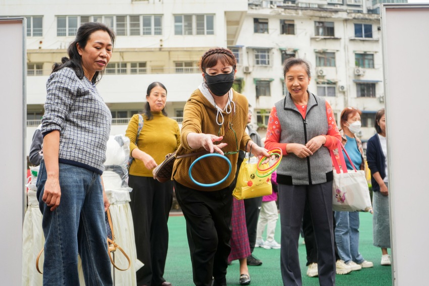 活動現場游戲。主辦方供圖