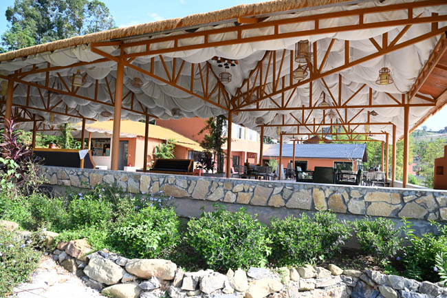 田园餐厅。蒋兵供图