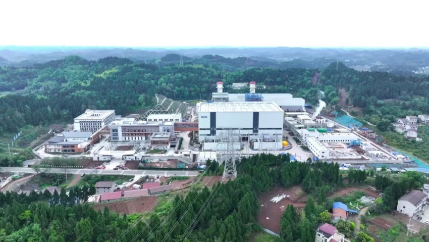川投資陽燃氣電站。伍玉全攝
