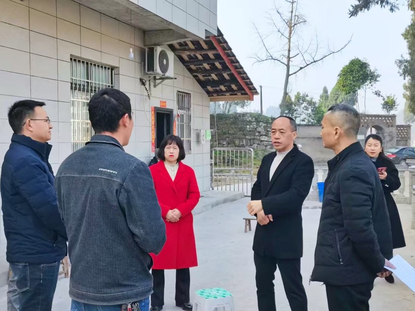 人大代表广泛征集村民意见建议。安岳县人大供图
