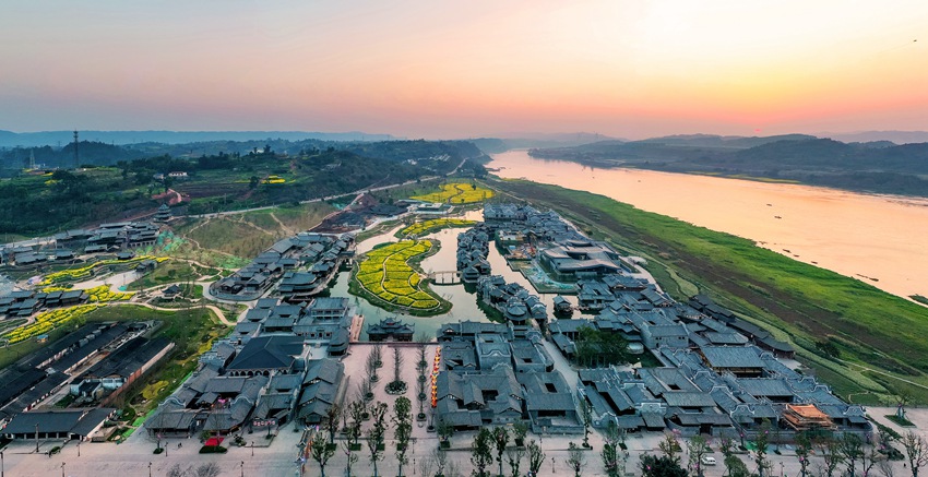 李庄月亮田全景。主办方供图