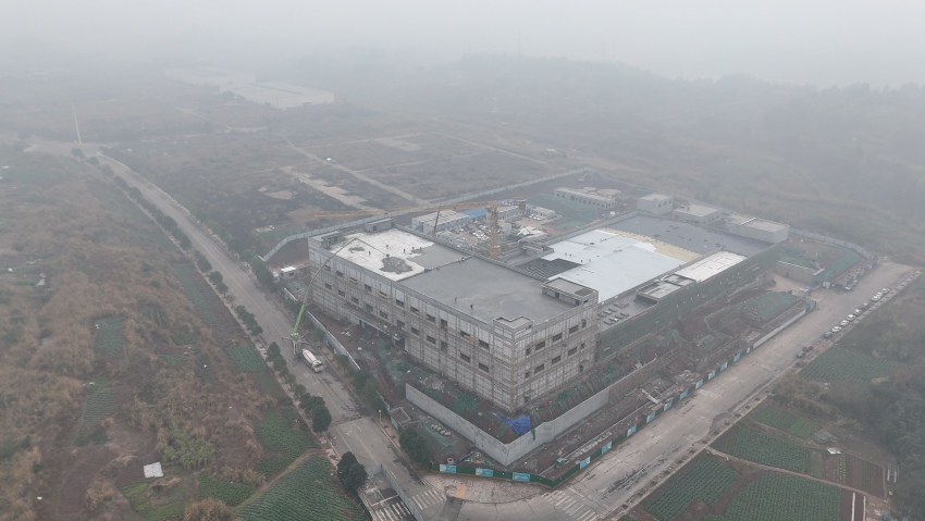 四川欧福蛋业生产基地。刘佳雨、舒晶、张郅晗供图