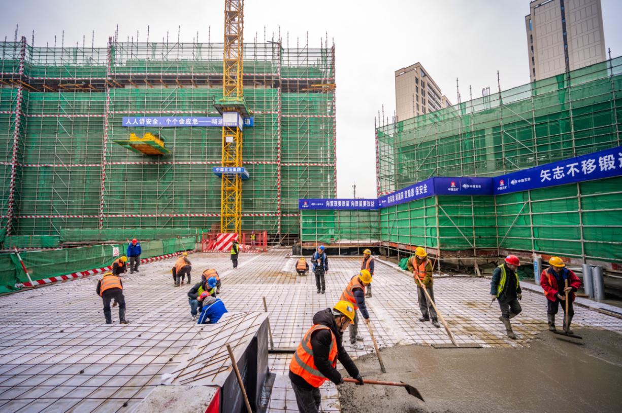 TOD项目建设实景图。