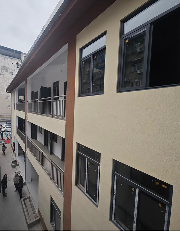 交付使用的原拆原建房。祠堂街社区供图