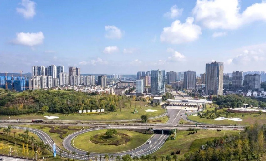 简阳城景。谷航供图
