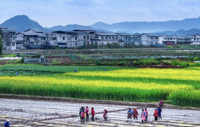 村民正在春耕备耕。