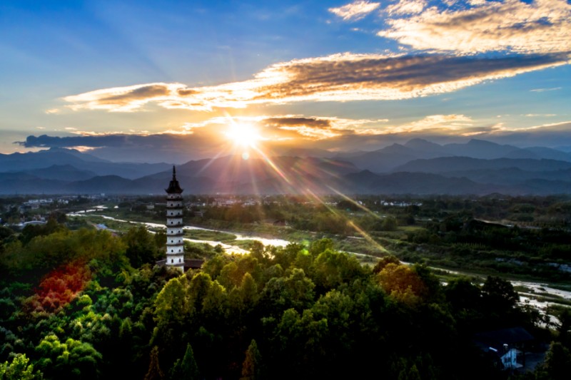 怀远古镇。成都市文广旅局供图
