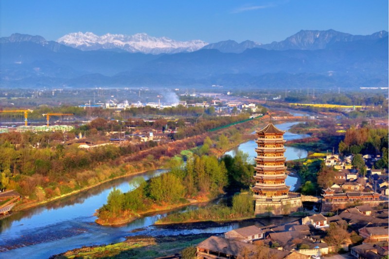 元通古镇。成都市文广旅局供图