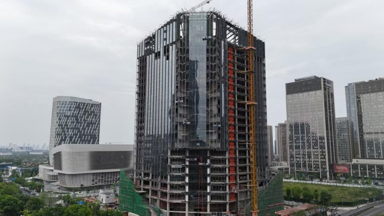 项目现场。中建深装西南分公司供图