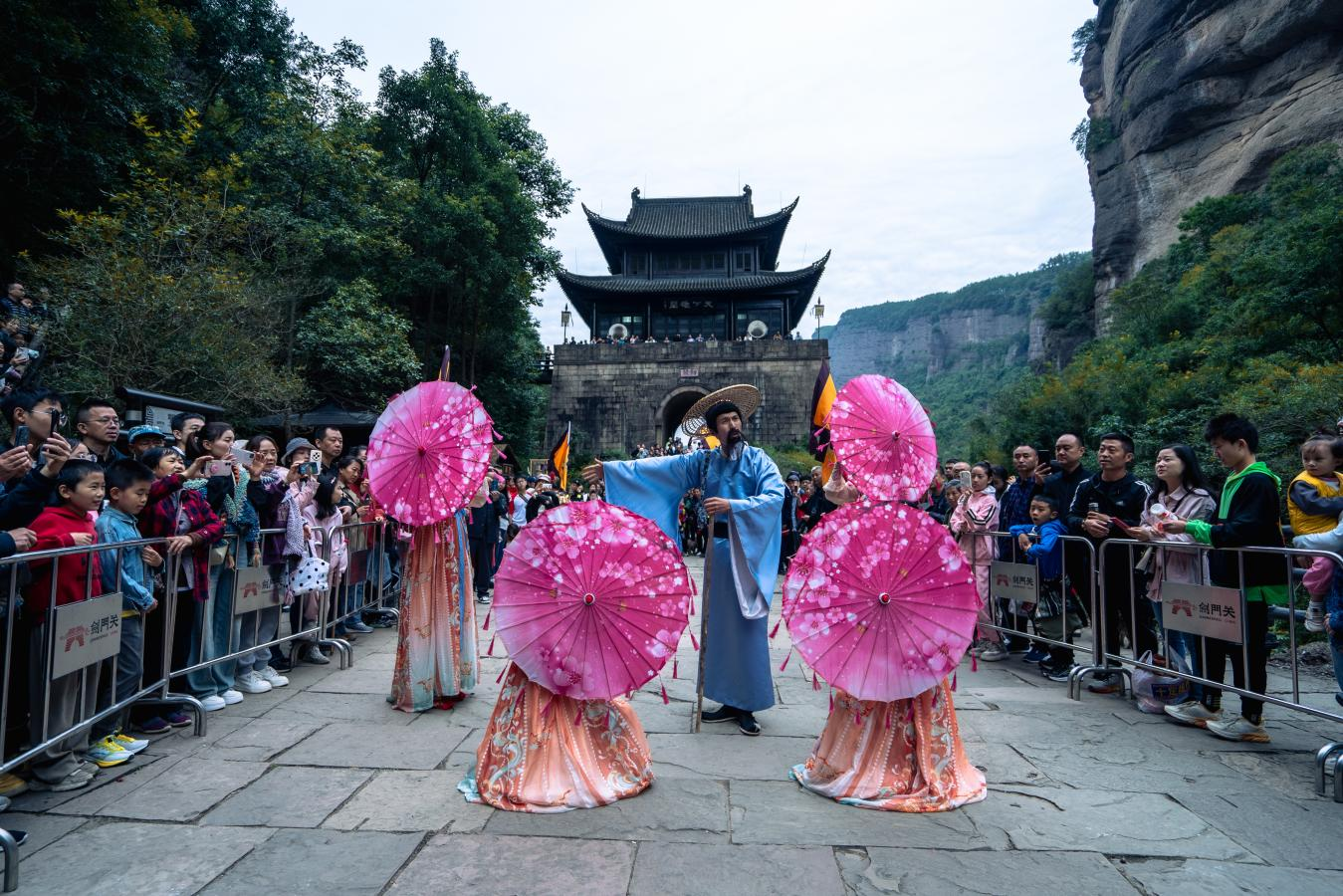 “陆游过剑门”情景剧。夏志鹏供图