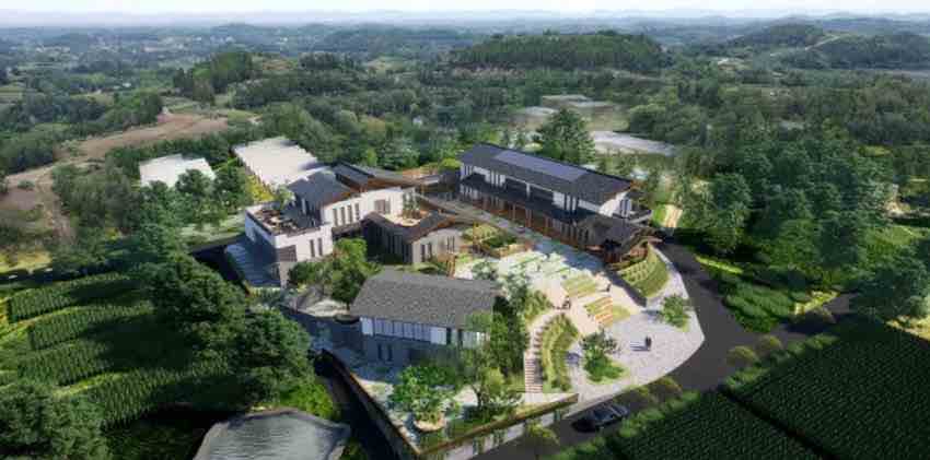 田园学堂效果图。侯佩茹供图