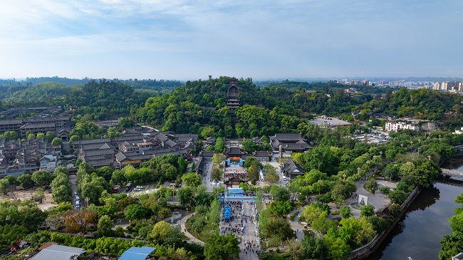 荣县美景。李健学供图