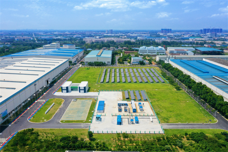 德阳东方电气氢产业示范展示区。主办方供图