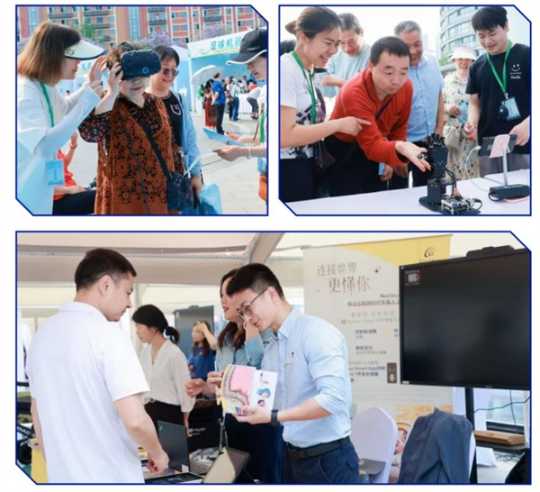 科技助残产品展示。成都残联供图