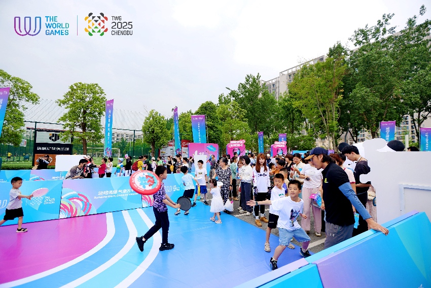 “世运课程活动”现场。成都世运会执委会供图