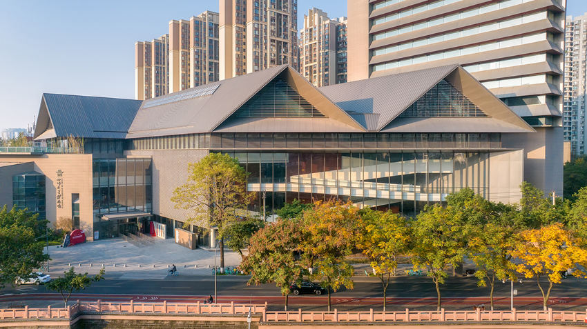 远眺四川大学博物馆。川大博物馆供图