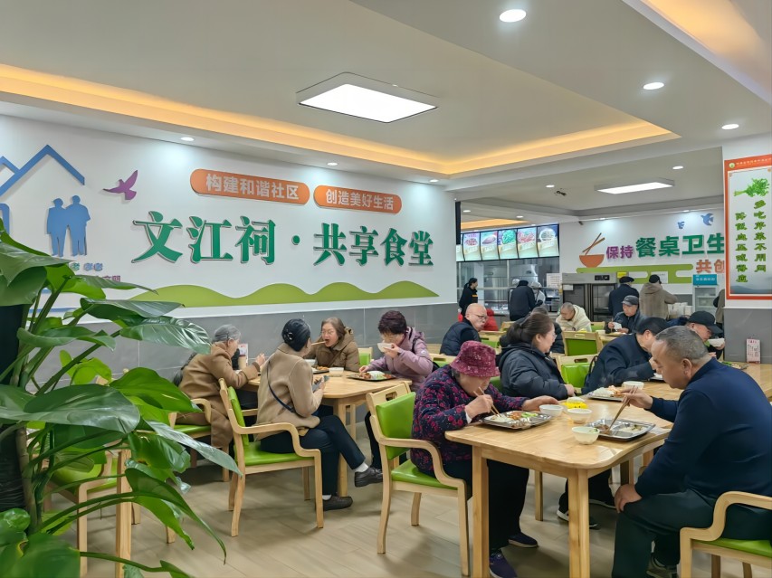 共享食堂。通川区融媒体中心供图