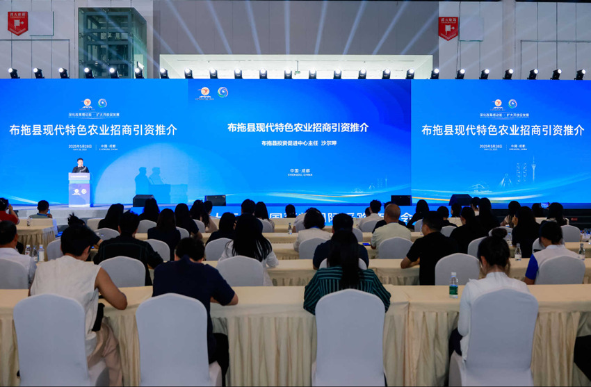 推介会现场。西博会组委会供图