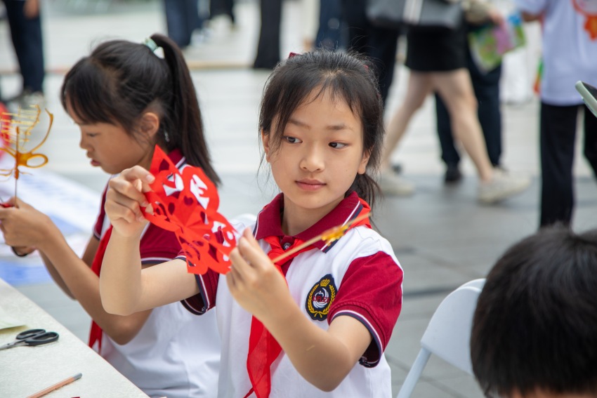 活动现场。共青团成都市委供图