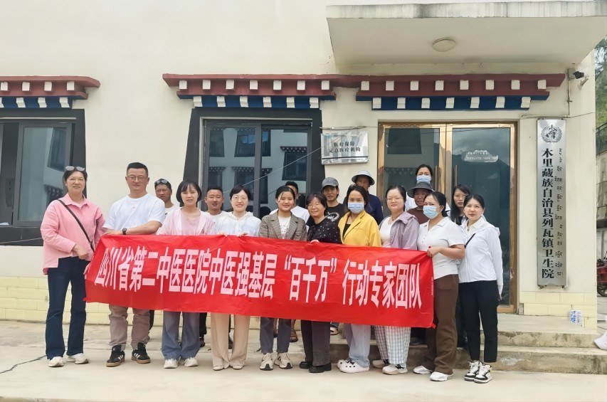 活动现场。四川省第二中医医院供图