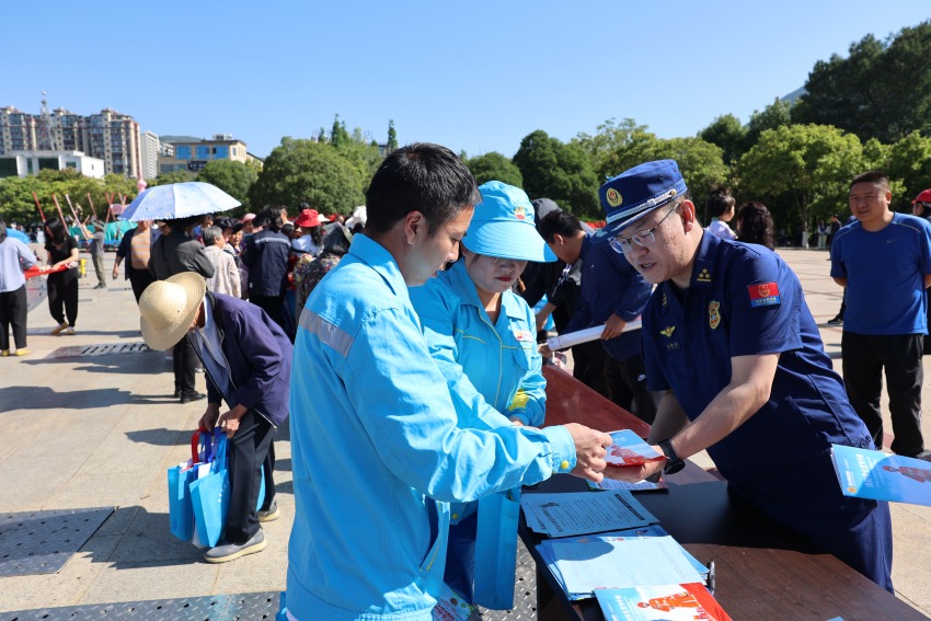 活动现场。冕宁县消防救援局供图