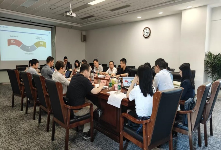 分链长带队洽谈重要项目。眉山市委宣传部供图