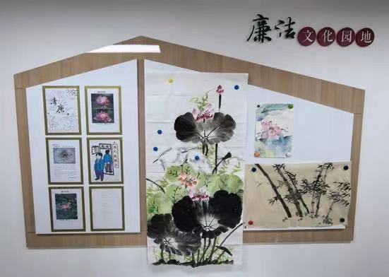 優秀廉潔作品展。內江市煙草專賣局東興區局（分公司）供圖