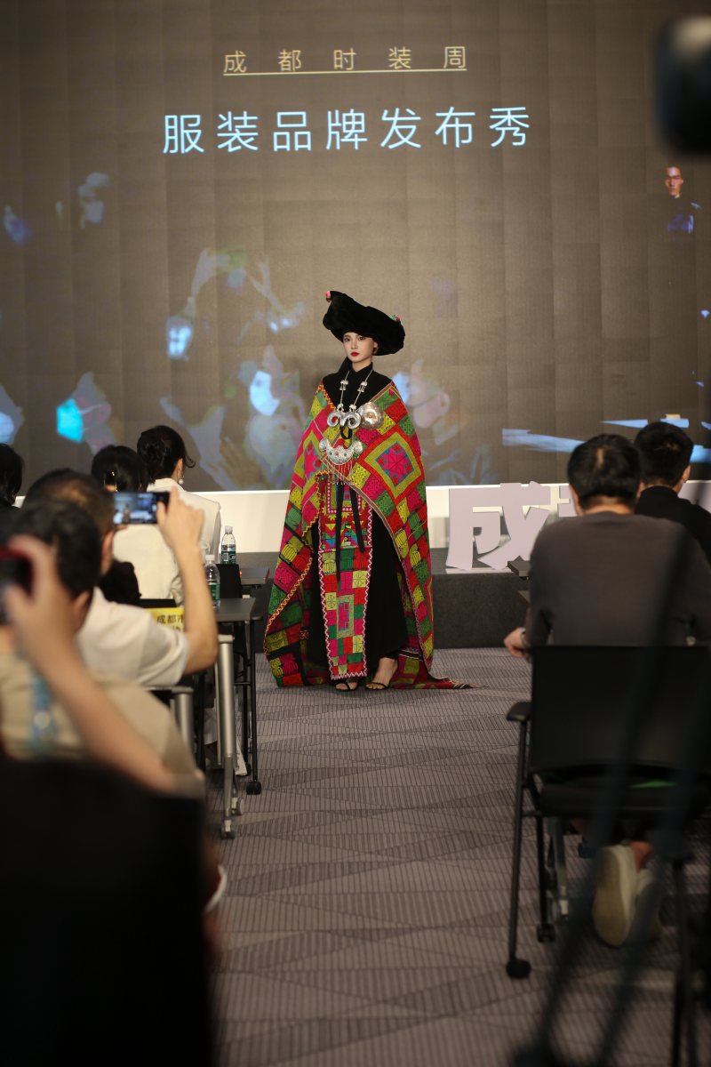 品牌发布秀。成都时装周组委会供图
