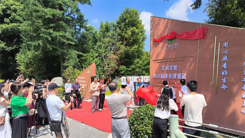 宝利灵智温江森林疗愈基地。中国合作贸易企业协会民营经济分会供图