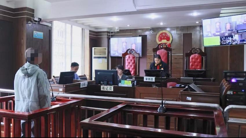 犍为县法院开庭审理一起拒执案件。犍为县人民法院供图