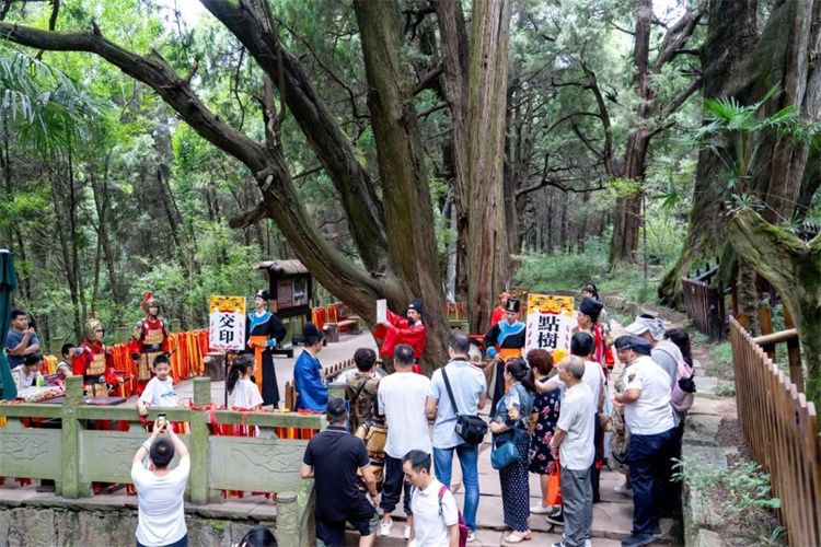 《点树交印》情景剧。夏志鹏供图