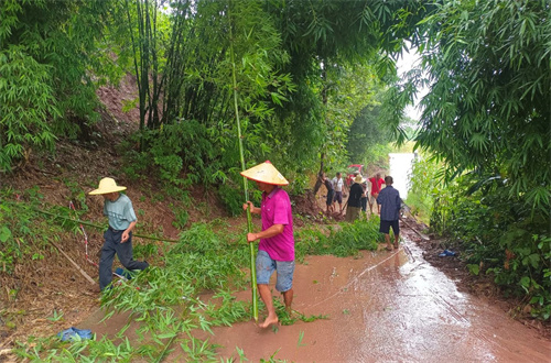 排查安全隐患。富顺县退役军人事务局供图