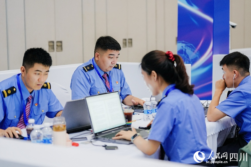 比賽現場。人民網 趙祖樂攝