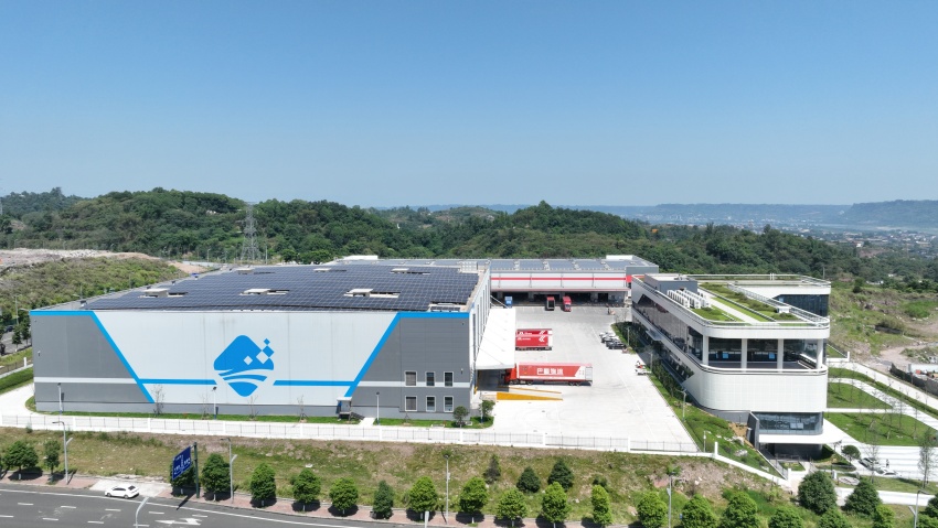 零碳物流港。受访者供图