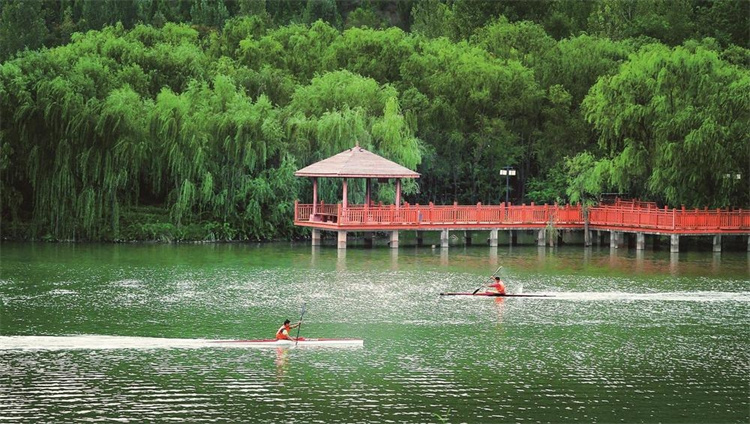 湿地公园。吴雪松摄