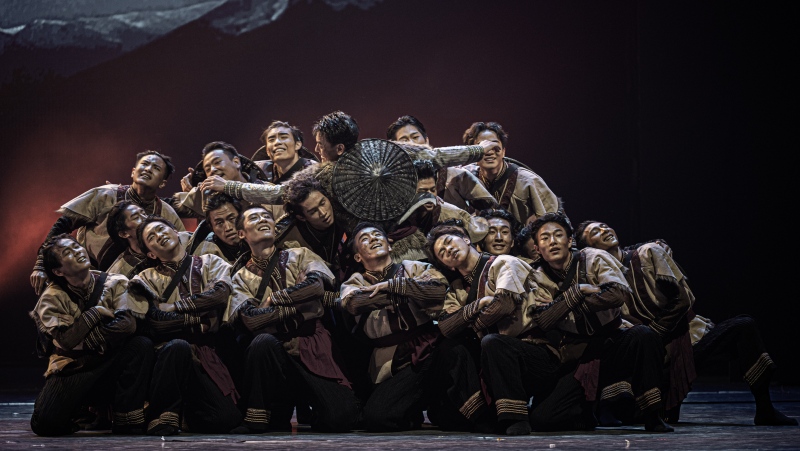 《猎蜂人》展演现场。德昌县委宣传部供图