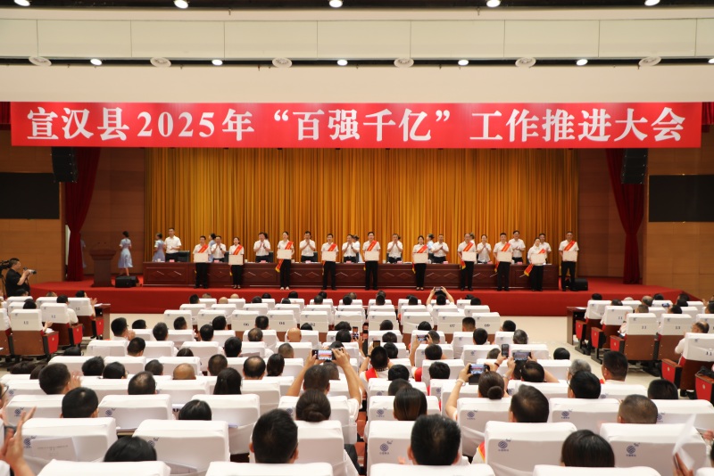 推进会现场。宣汉县委宣传部供图