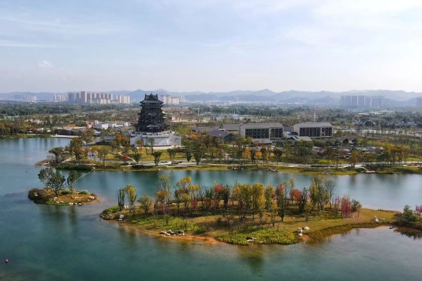 东安湖。成都市水务局供图
