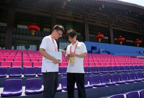 首次實現5G-A技術在全球性體育賽事中的全方位應用。四川電信供圖