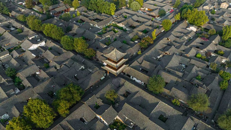 阆中古城。张晓东摄