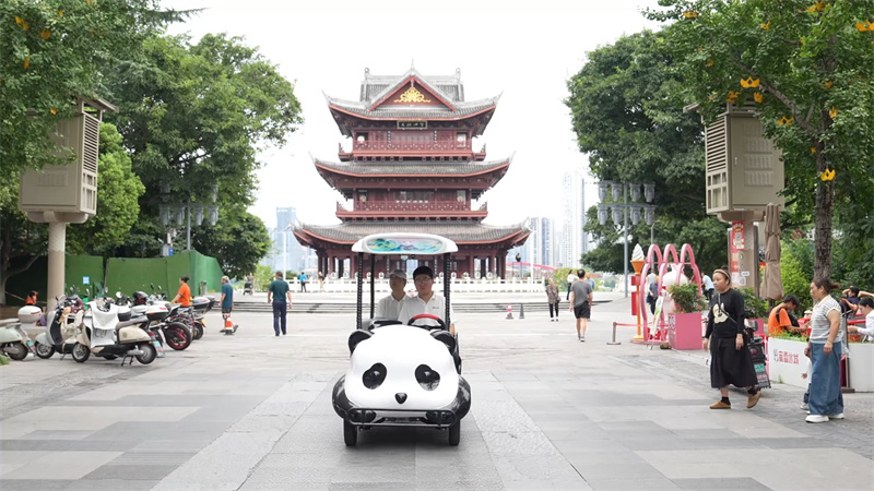 共享车应用场景。叙州区融媒体中心供图