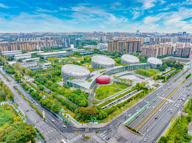 青羊经开区。张静供图