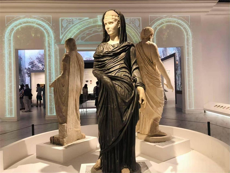 古希腊古罗马雕塑主题展。陈静供图