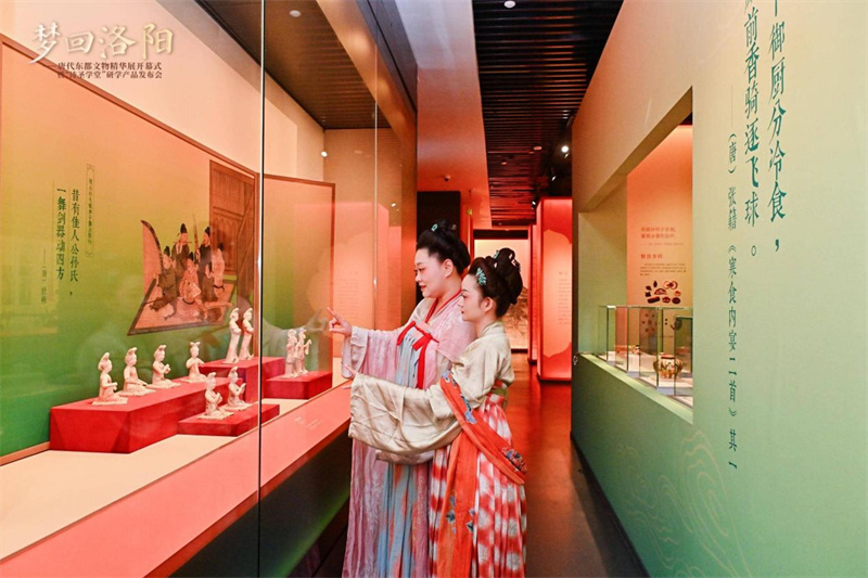 梦回洛阳——唐代东都文物精华展。陈静供图