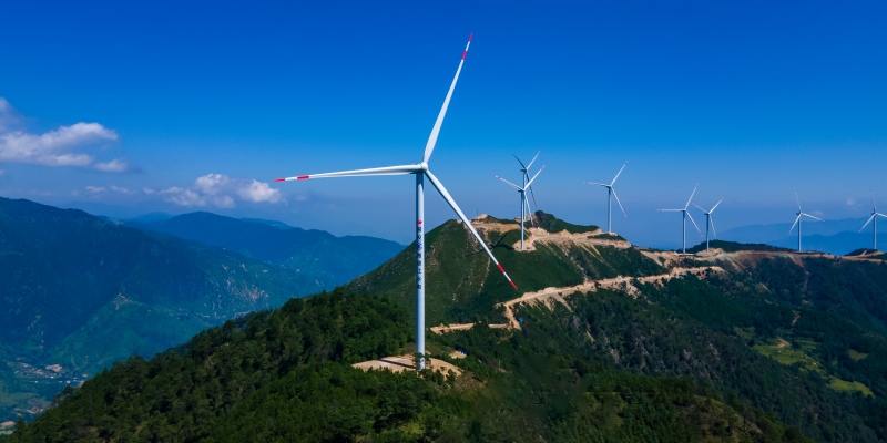 腊巴山风电场。德昌县委宣传部供图