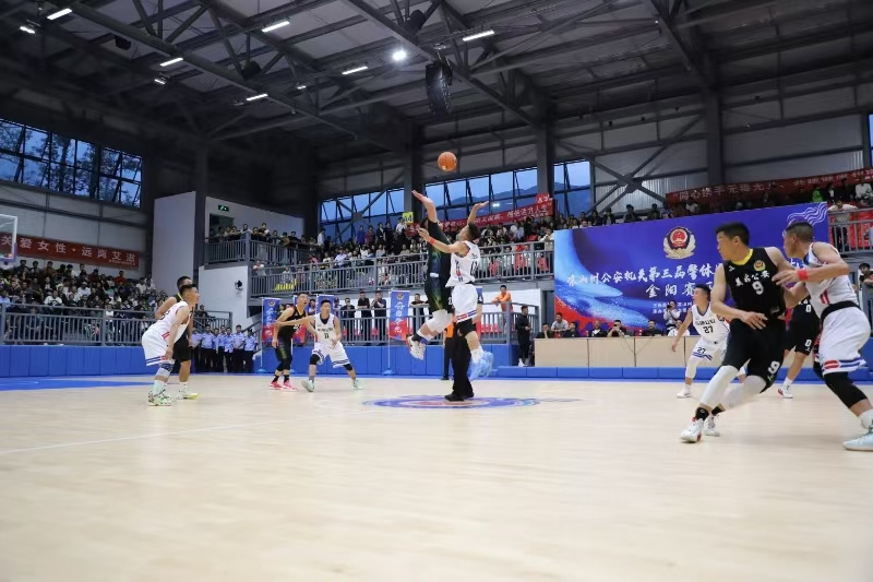 金阳县举行体育比赛。 广汉市第四批省内结对帮扶工作队供图